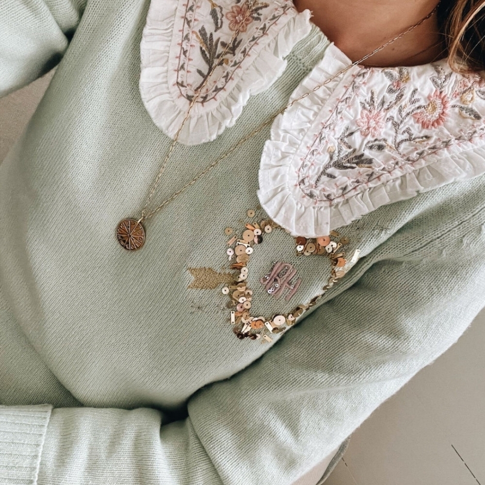 Zara embroidered